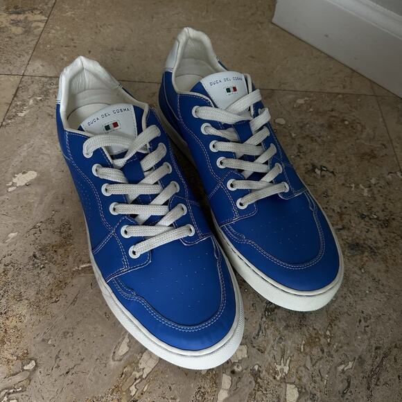 Duca Del Cosma Giordano Golf Shoes Sz 10.5 main image 10